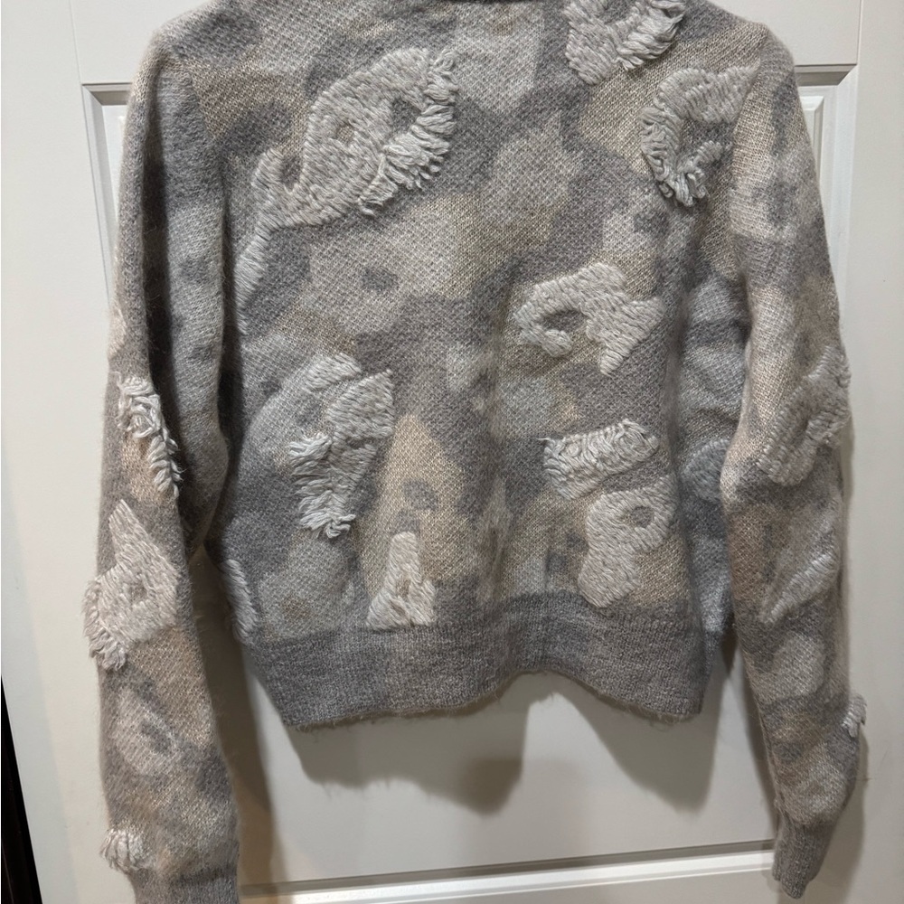 Patterned Mohair Rag & Bone Sweater - Picture 4 of 4
